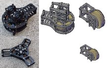 RED Epic 3-Axis hand held Brushless motor cages Pitch,Roll & Yaw RED Epic 3-Axis hand held Brushless motor cages Pitch,Roll & Yaw